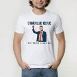 Charlie Kirk His Voice Lives On Shirt – Conservative Tribute Tee