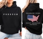Great American Patriot Turning Point USA Freedom Hoodie