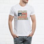 Stand With Charlie Shirt – American Flag Support Tee